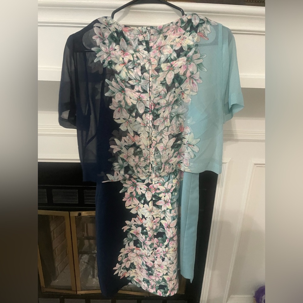 BCBGMaxAzria Multicolor Floral Dress